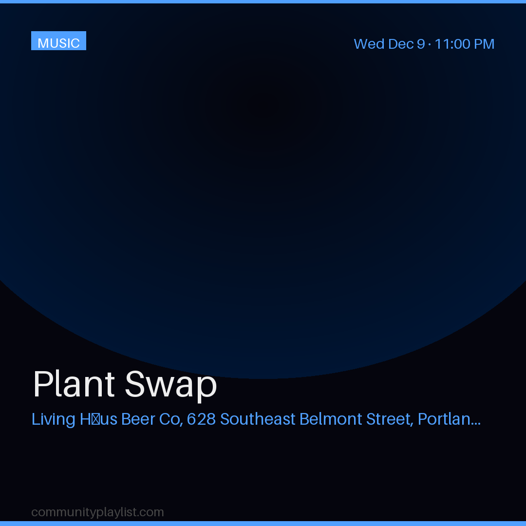 Plant Swap