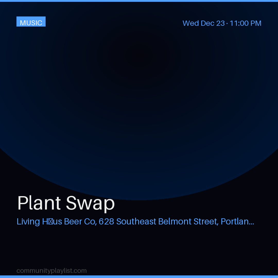 Plant Swap