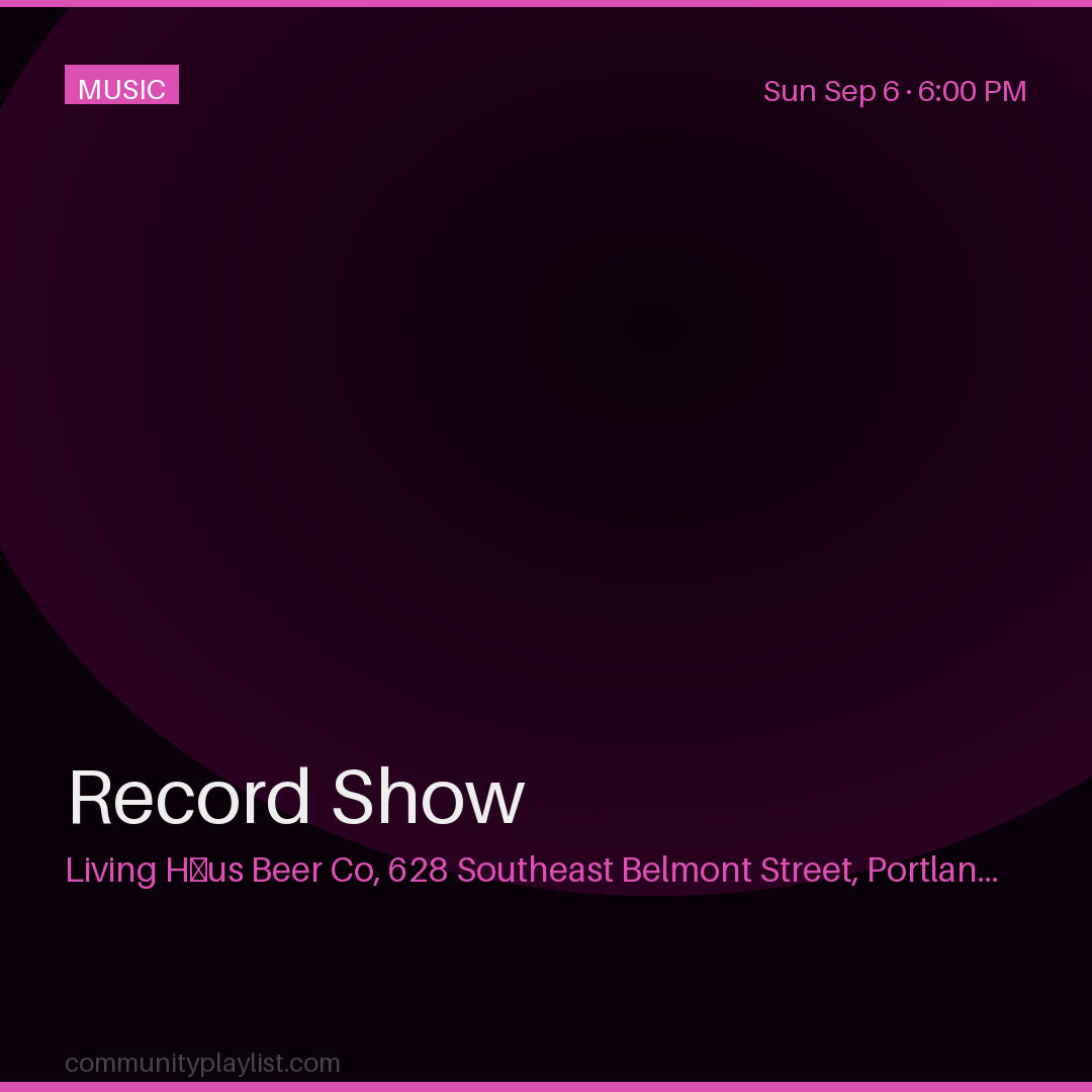 Record Show