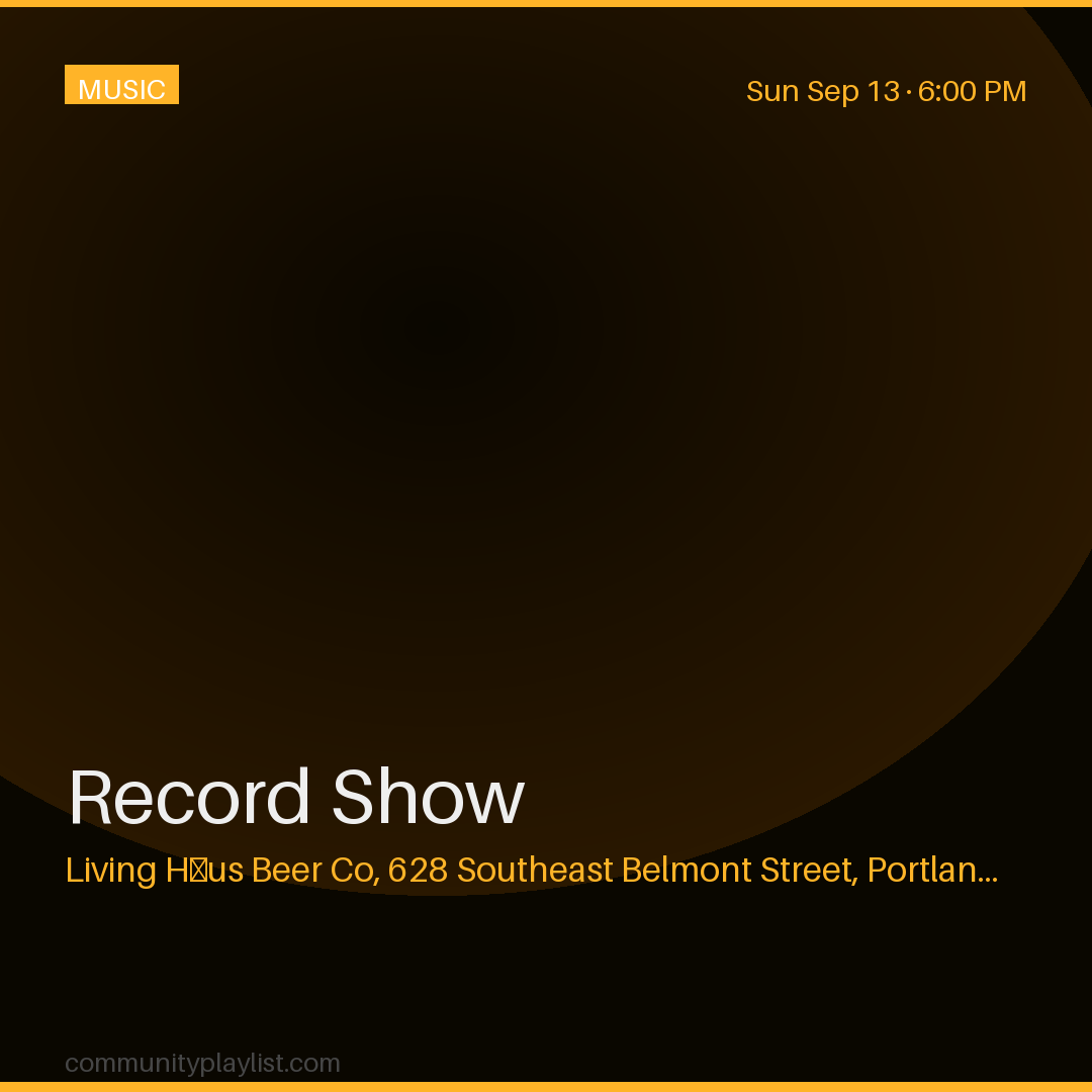 Record Show