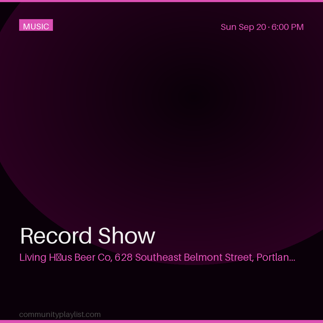 Record Show