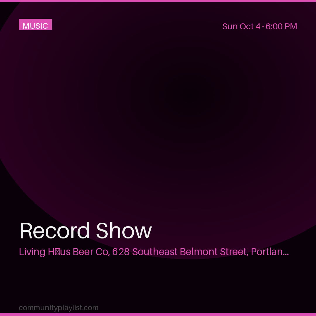 Record Show