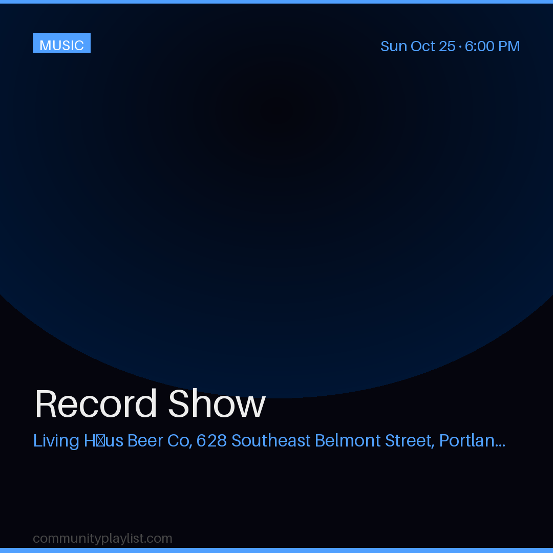 Record Show