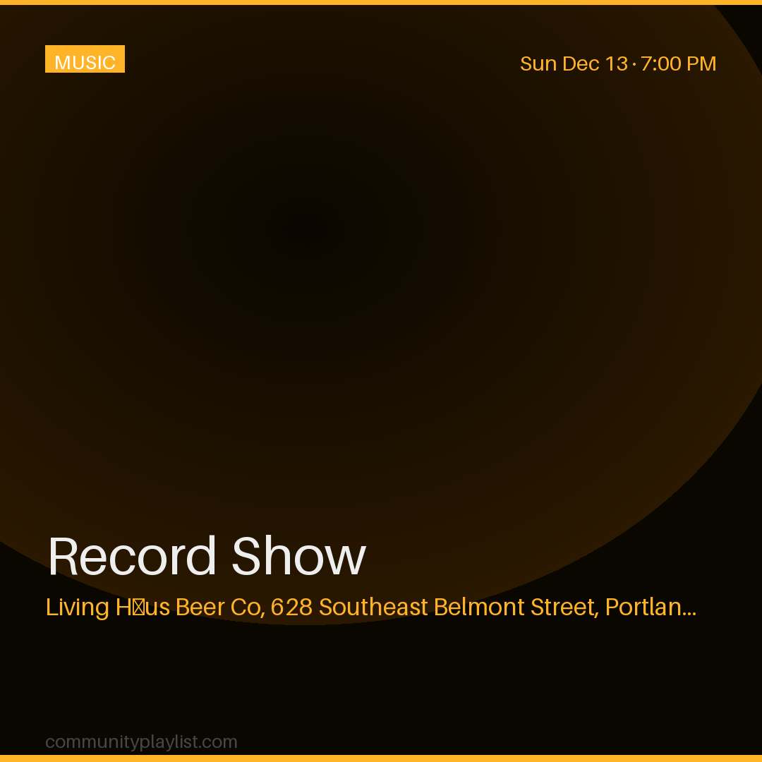 Record Show