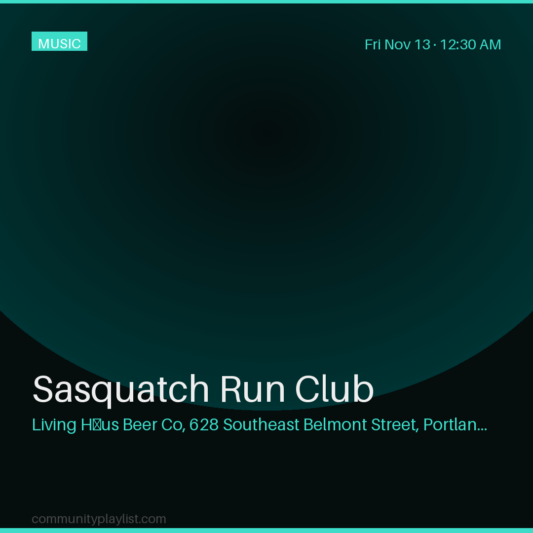 Sasquatch Run Club