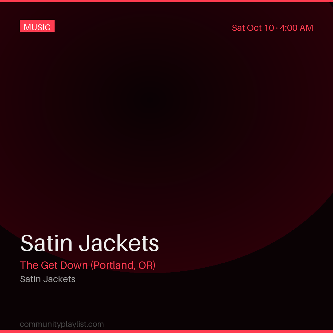 Satin Jackets