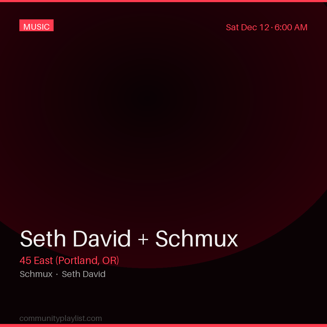 Seth David + Schmux
