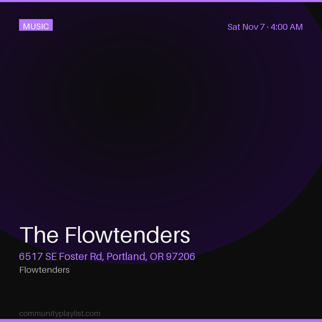 The Flowtenders