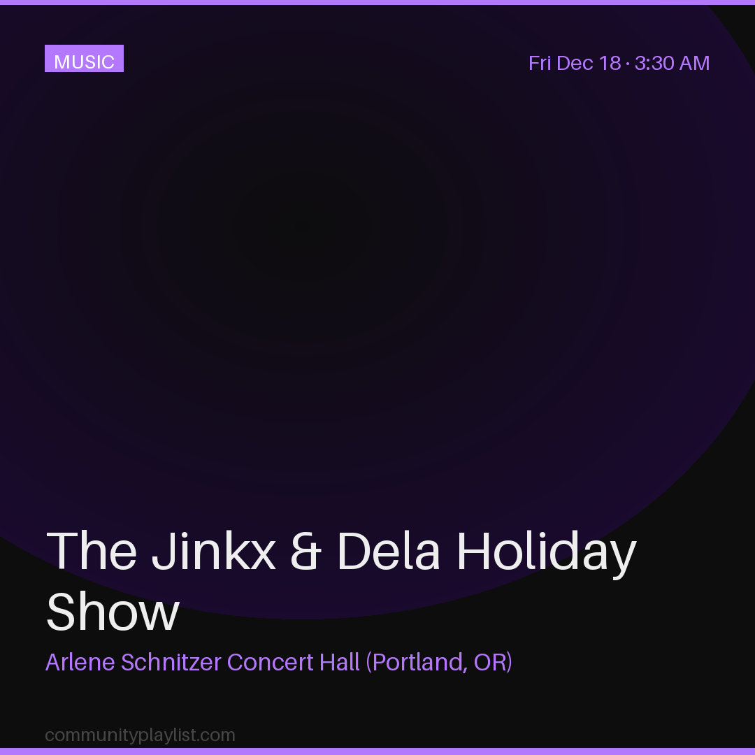 The Jinkx & Dela Holiday Show