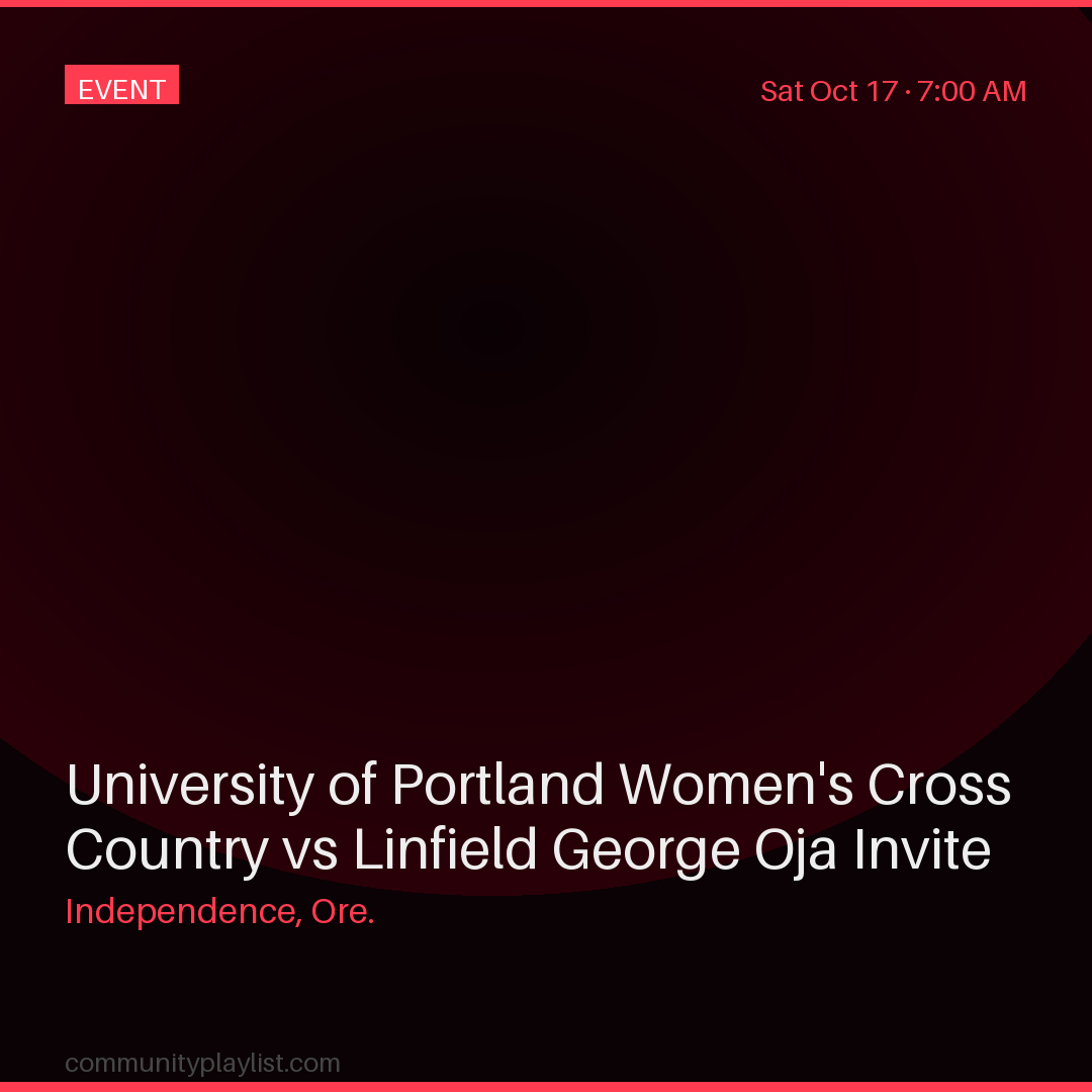 University of Portland Women's Cross Country vs Linfield George Oja Invite