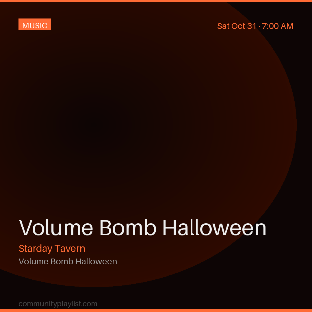 Volume Bomb Halloween
