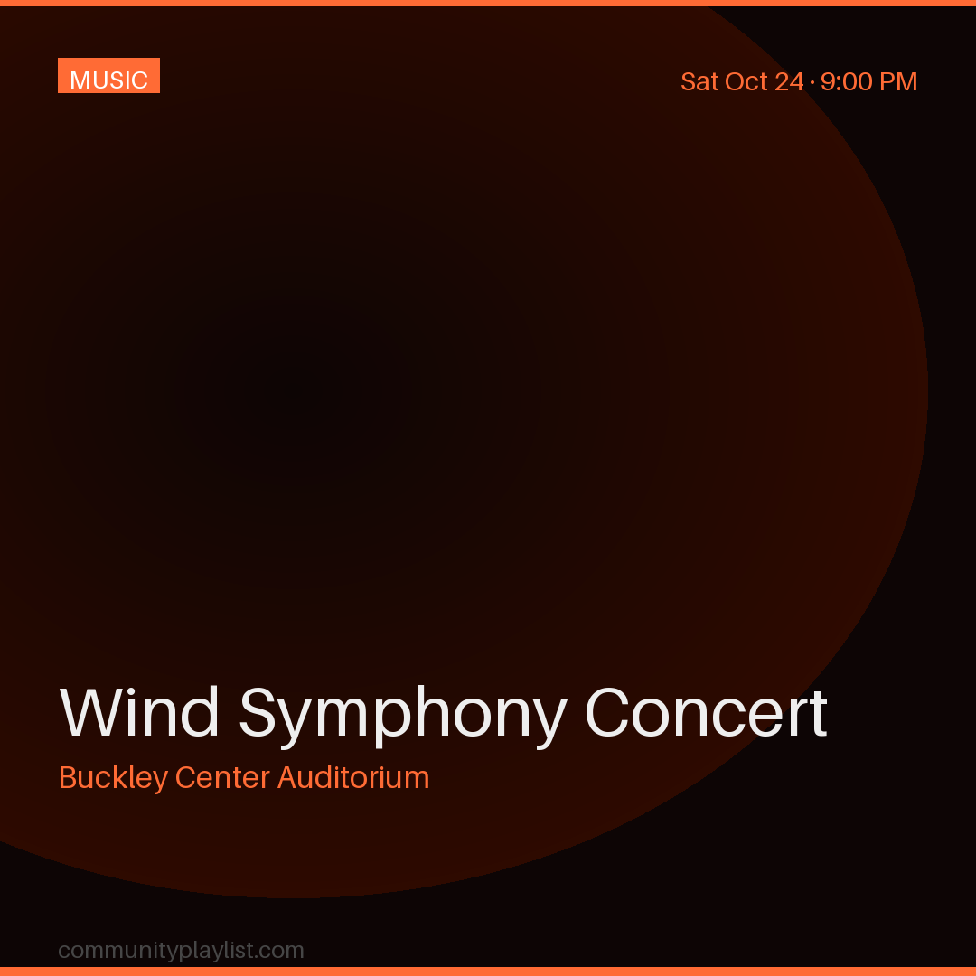 Wind Symphony Concert