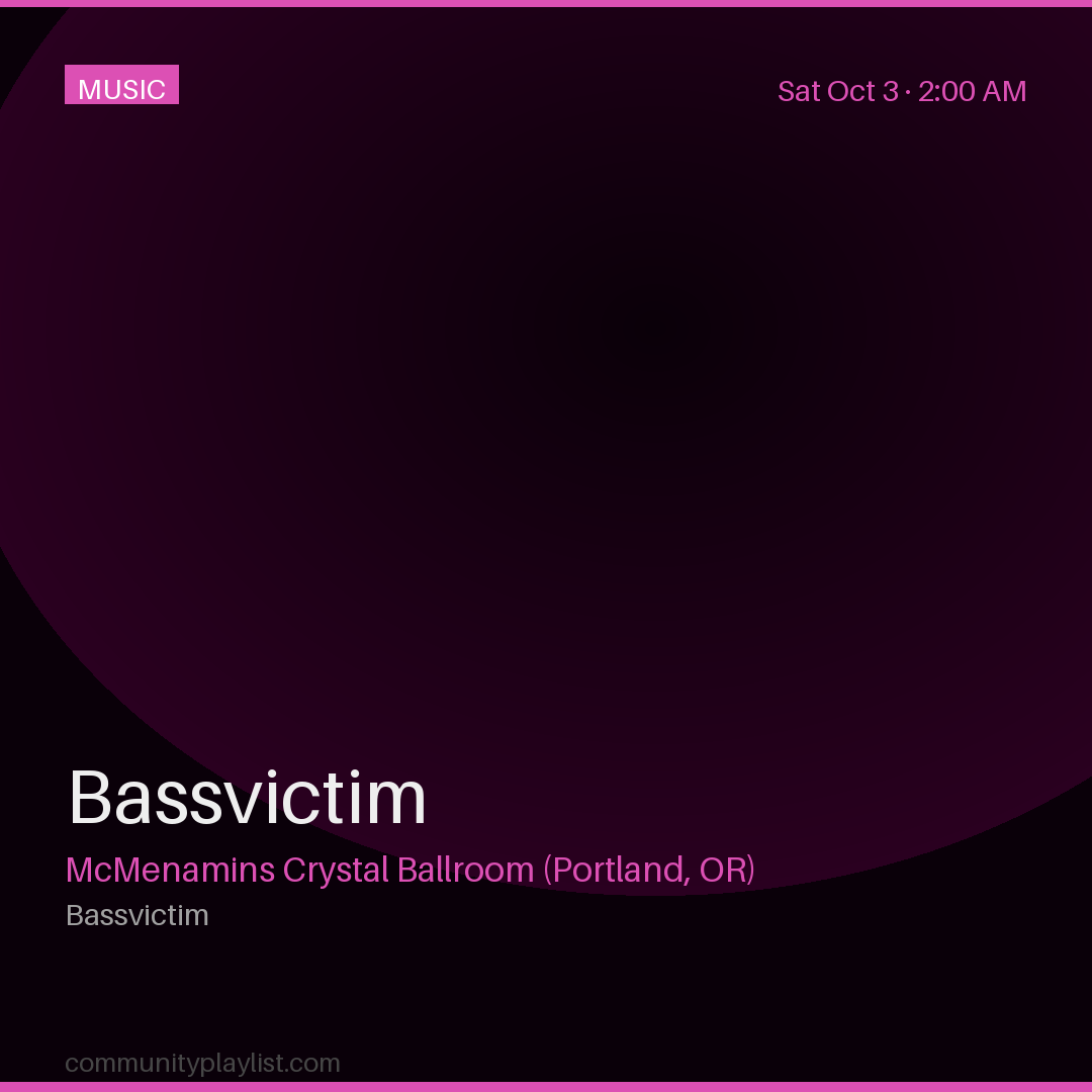 Bassvictim