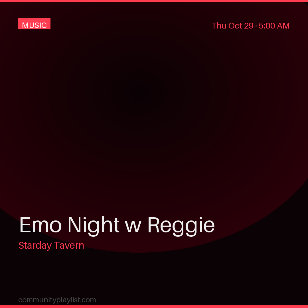 Emo Night w Reggie
