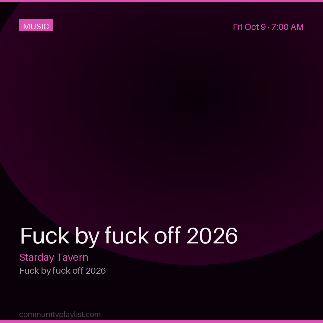 Fuck by fuck off 2026