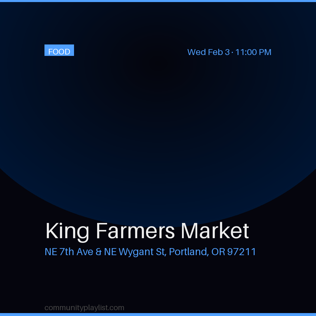 King Farmers Market