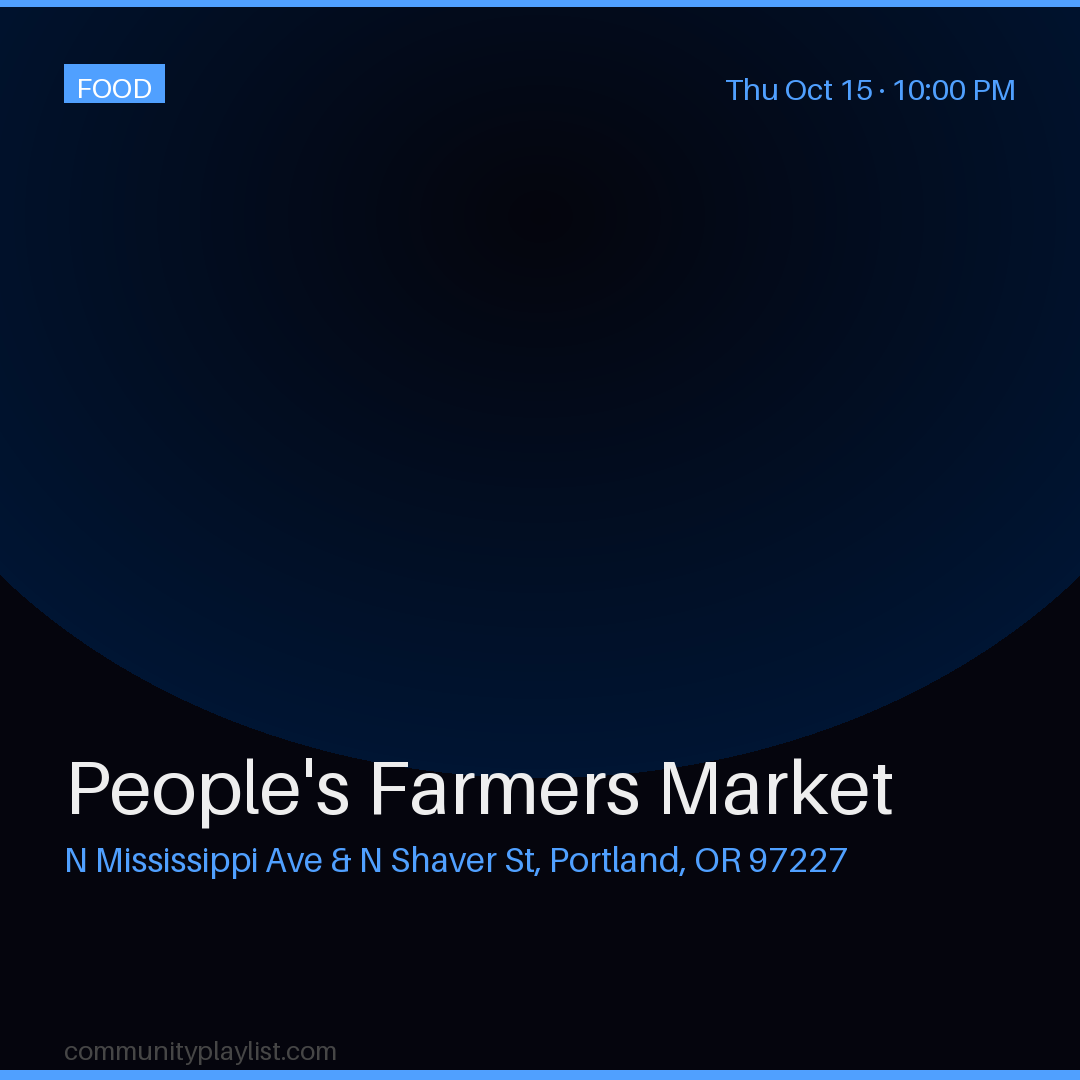 People's Farmers Market
