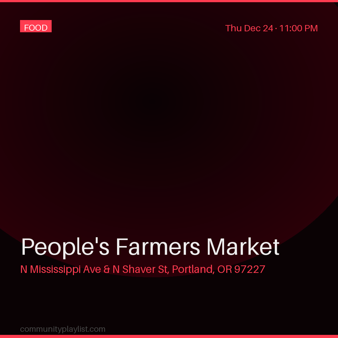 People's Farmers Market