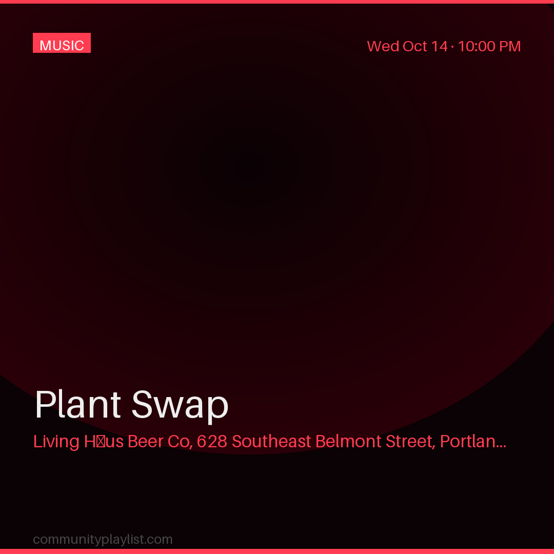 Plant Swap
