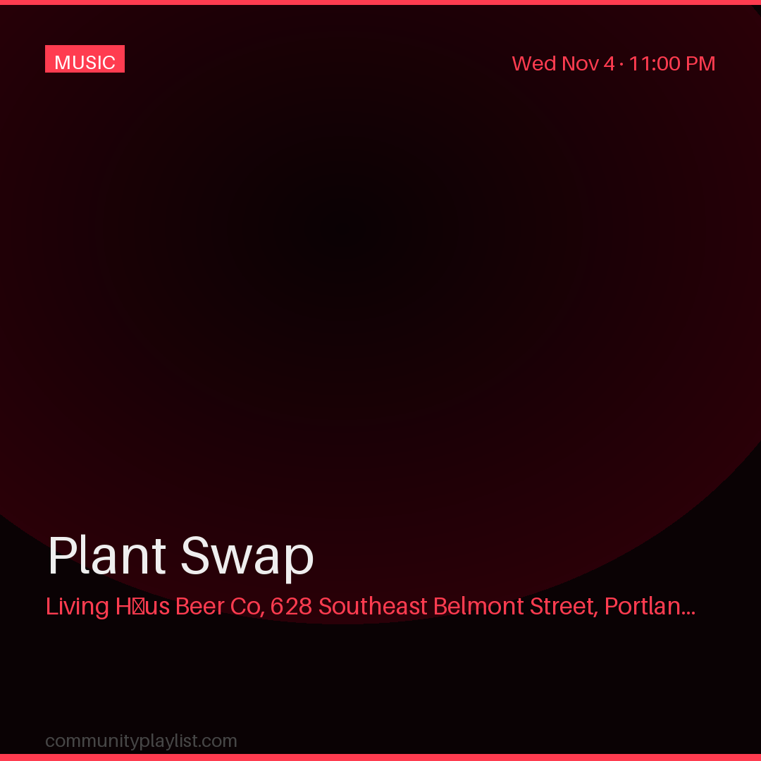 Plant Swap