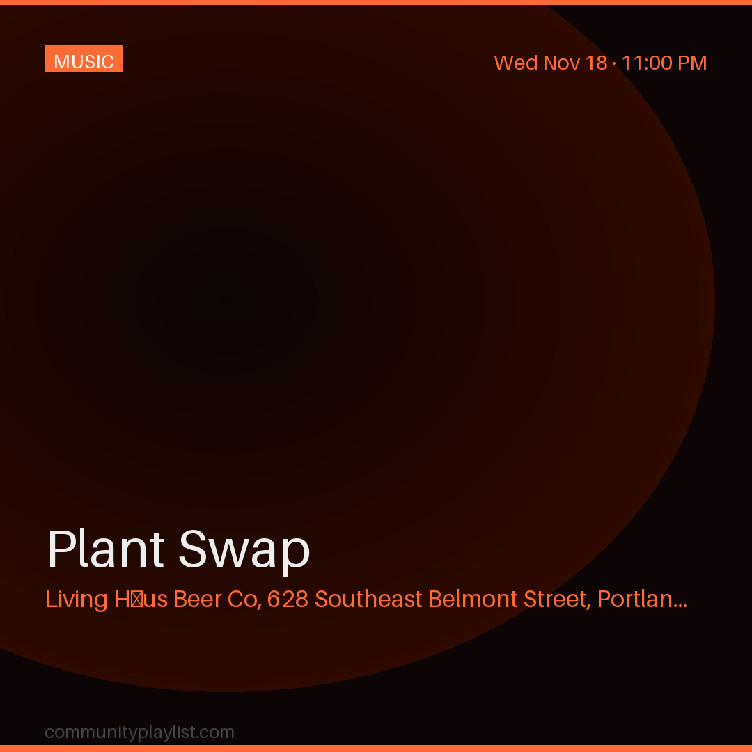 Plant Swap