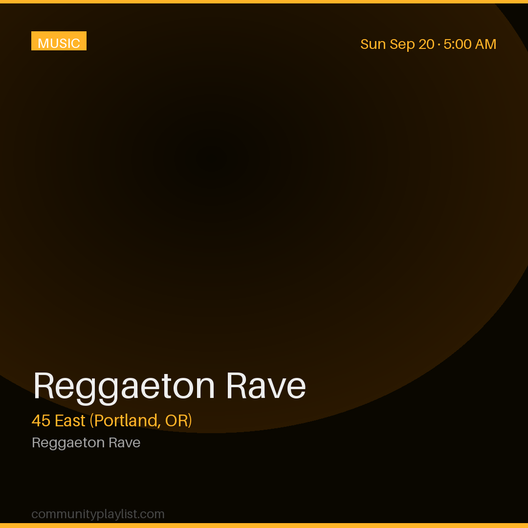 Reggaeton Rave