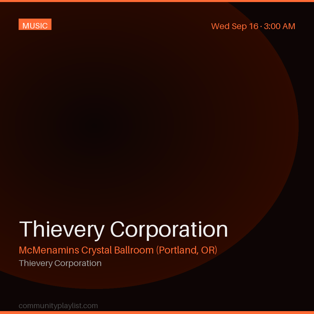 Thievery Corporation