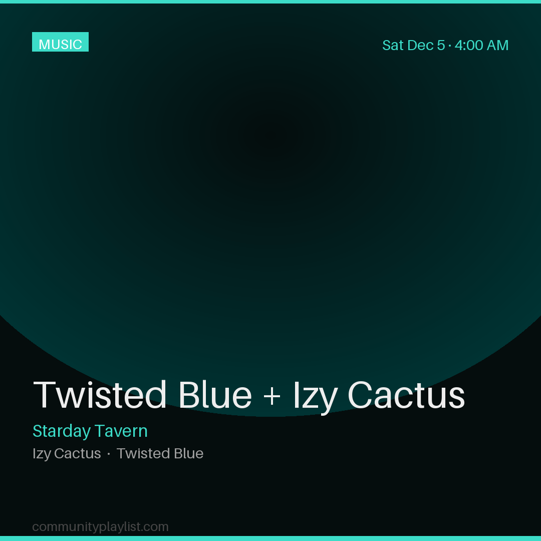 Twisted Blue + Izy Cactus