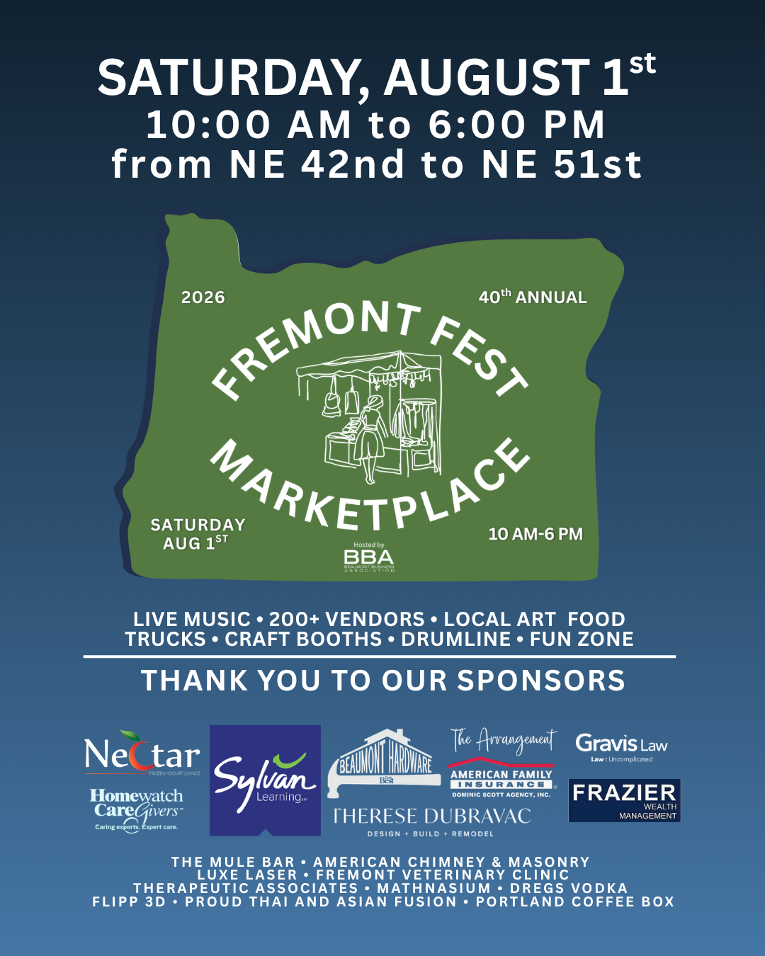Fremont Fest Marketplace
