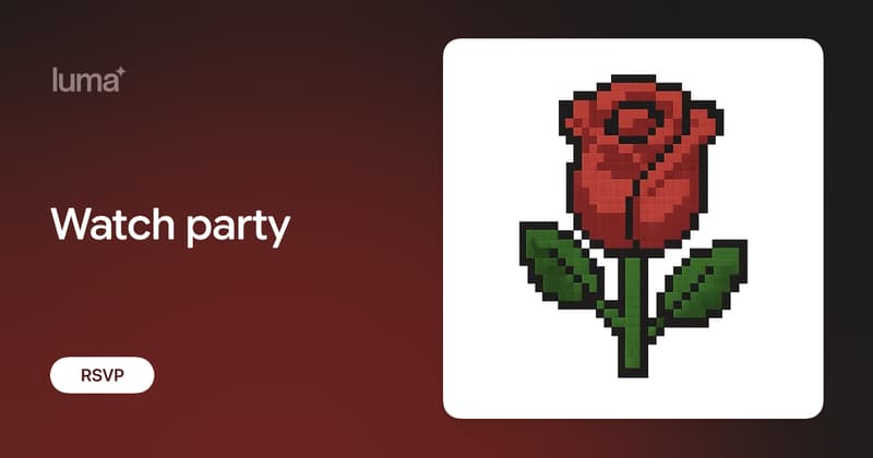 Silicon Florist: Watch party