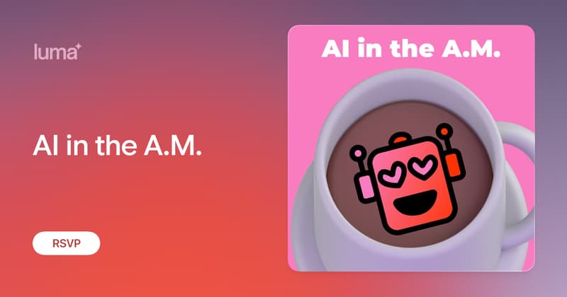 AI in the AM coffee hour