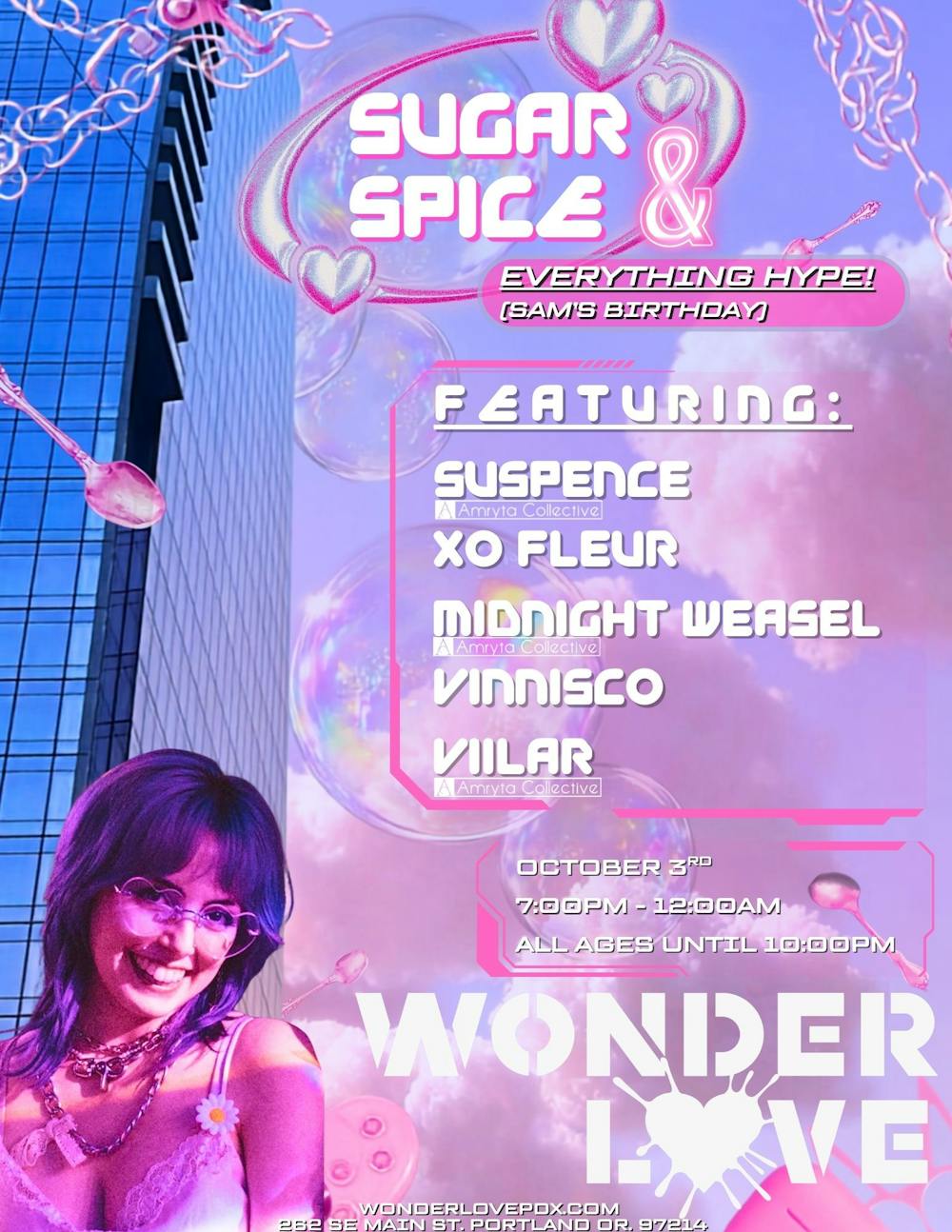 Sugar, Spice & Everything Hype! (Sam's Birthday)