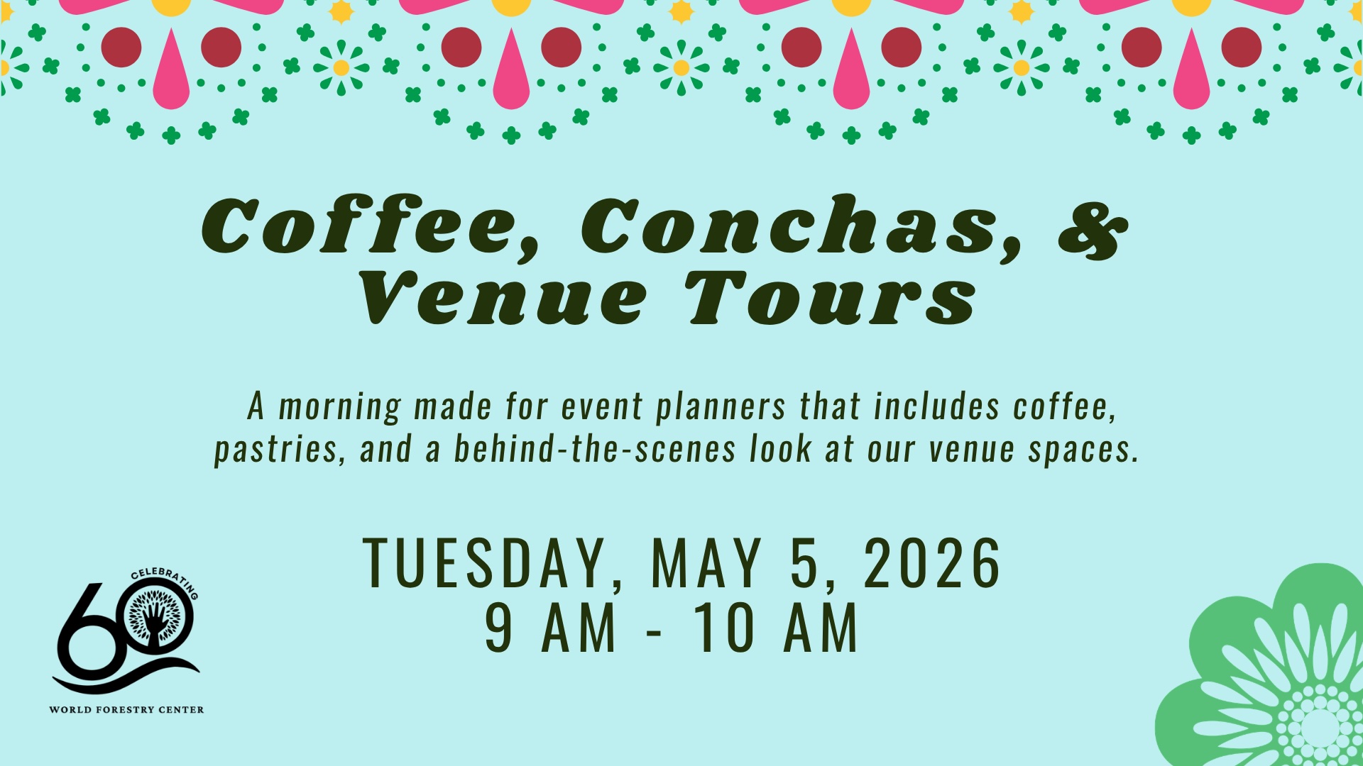 Coffee, Conchas, & Venue Tour