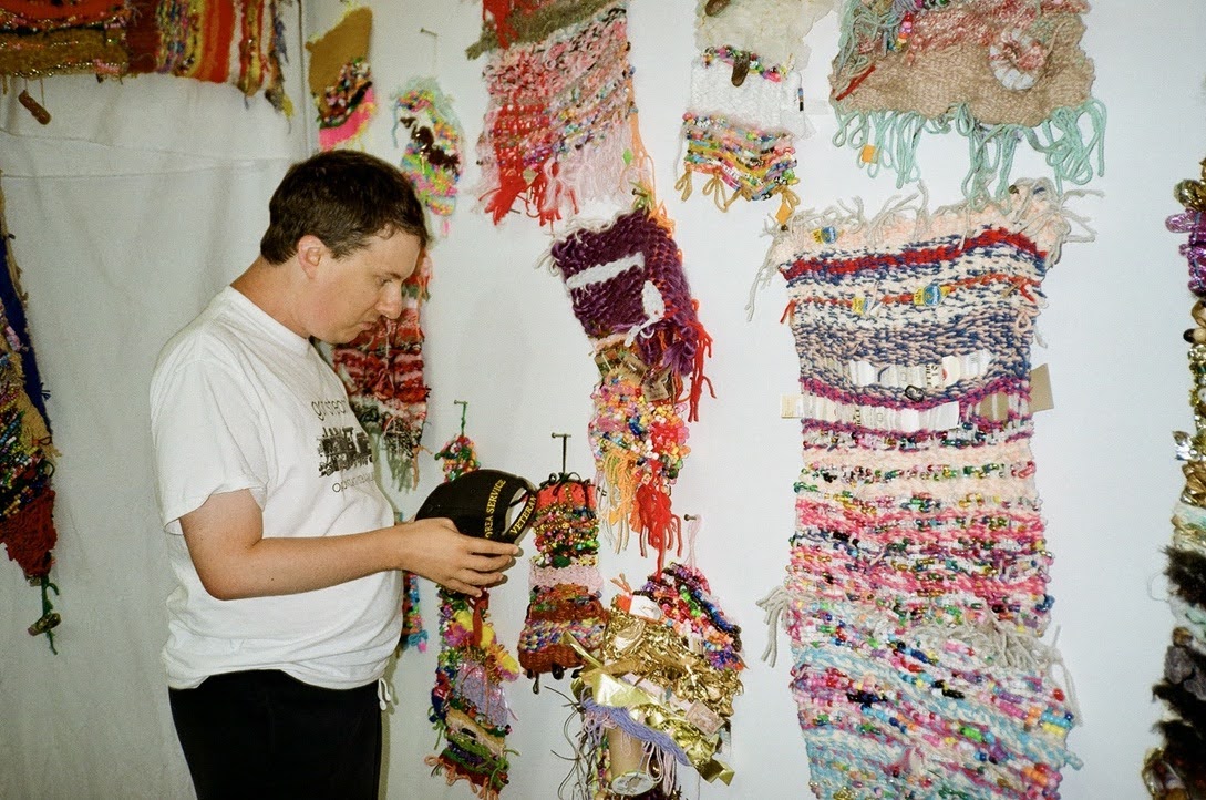Community Weaving and Collage with Elbow Room Artists
