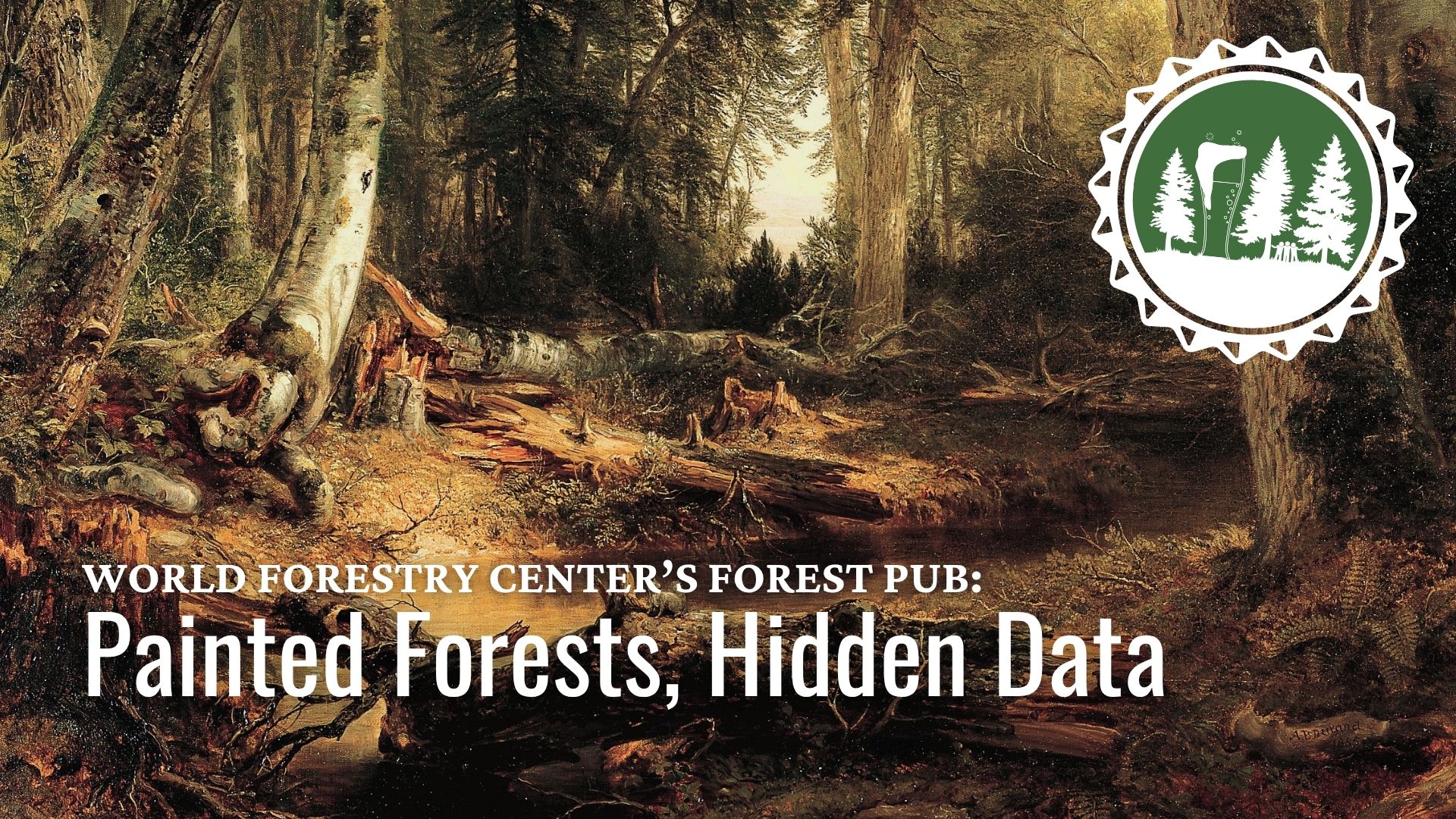 Forest Pub: Painted Forests, Hidden Data