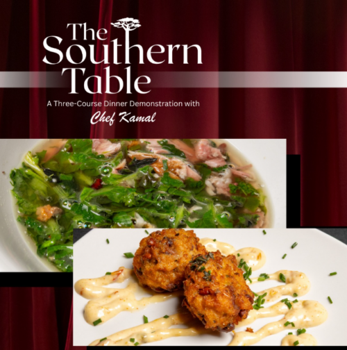 The Southern Table: A Four-Course Dinner Demonstration with Chef Kamal