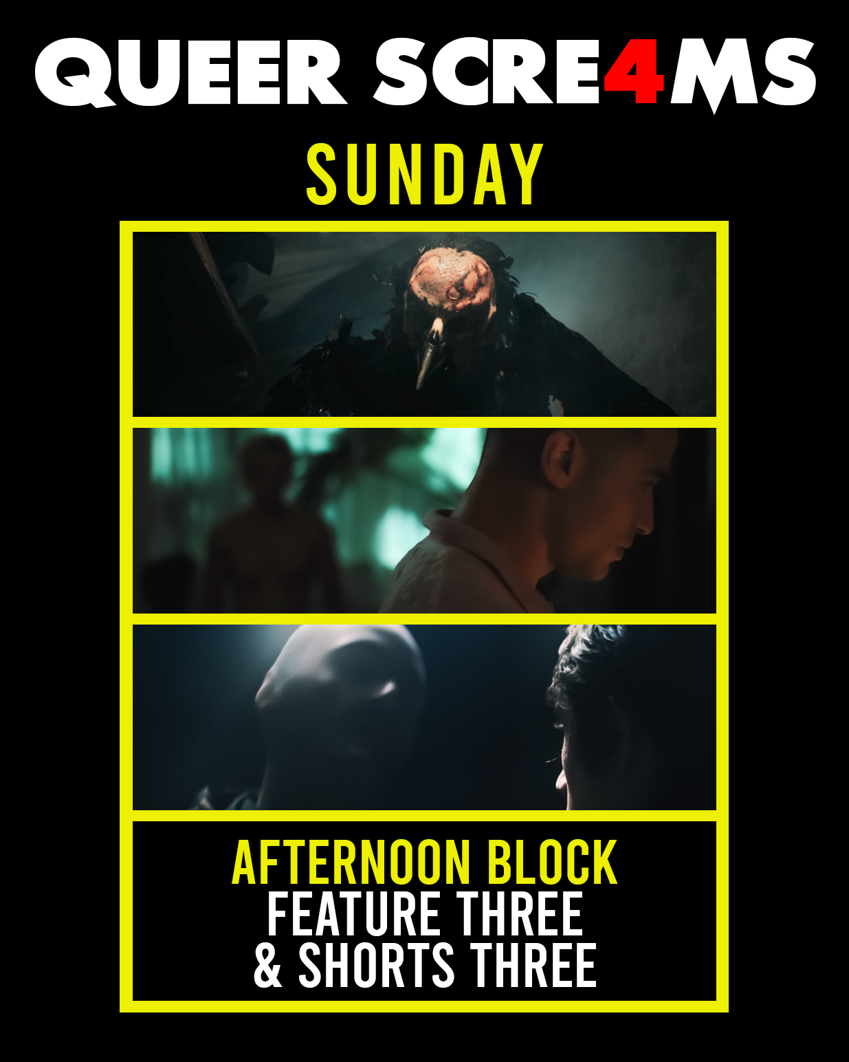 Queer Screams 2026: Sunday Afternoon