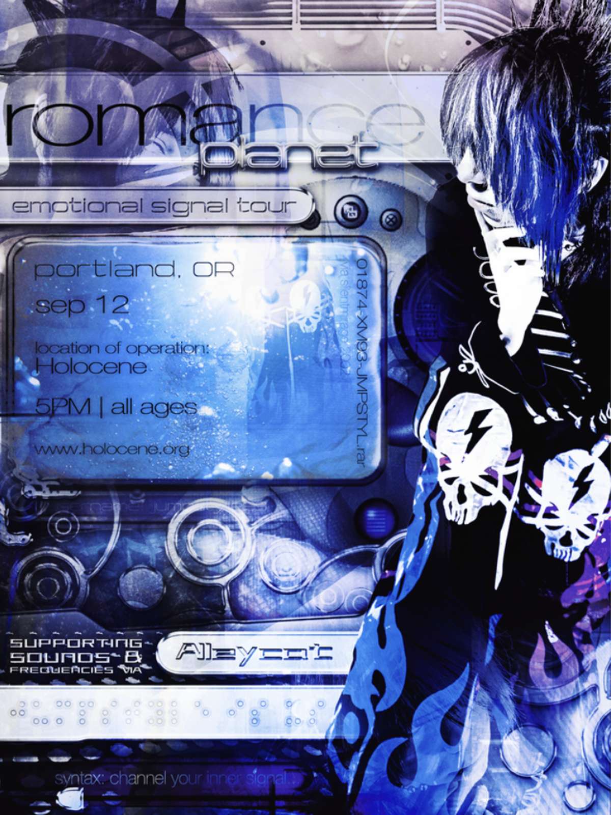 RomancePlanet – w/ Alleycat – EARLY SHOW! – All Ages