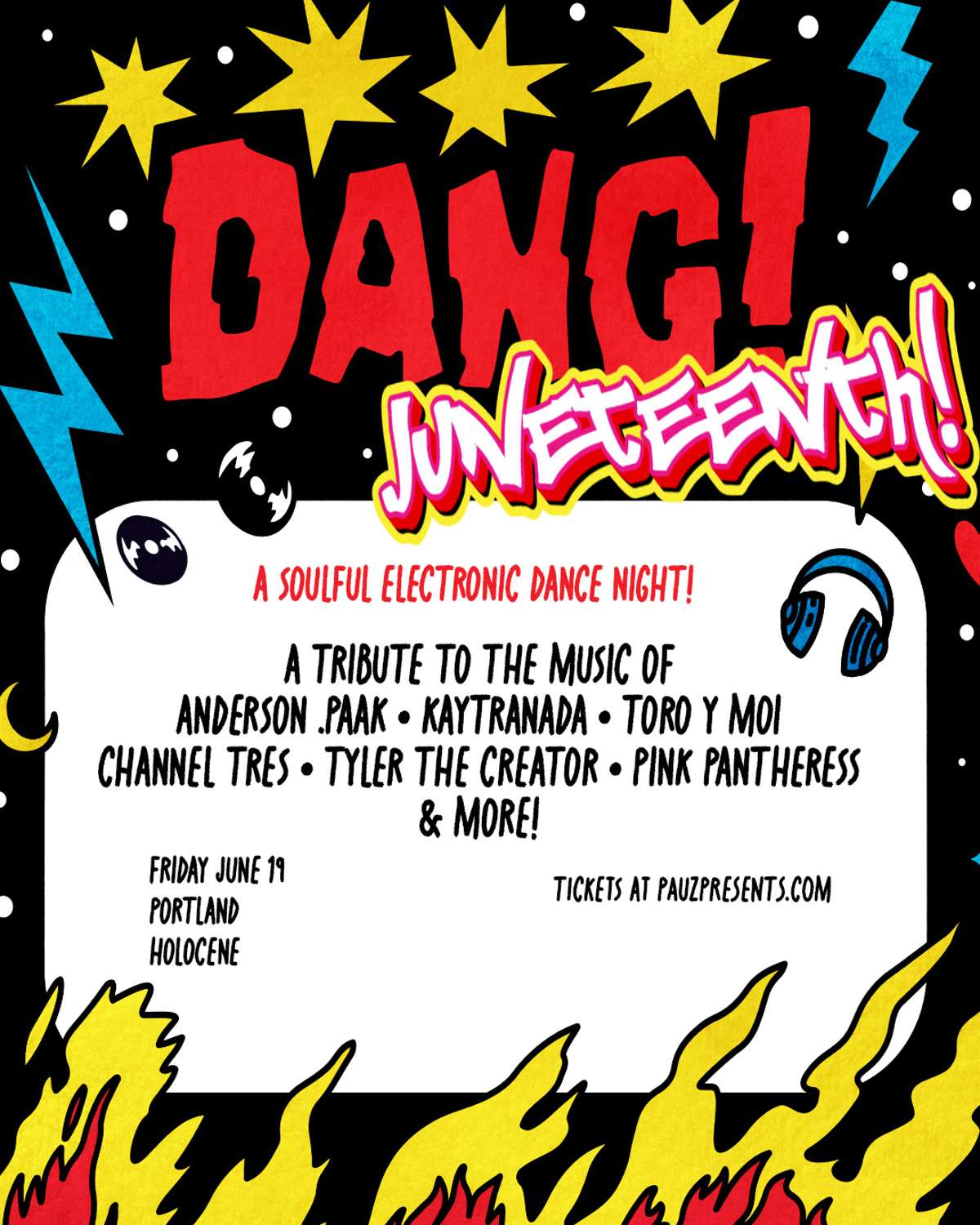 DANG! – A Soulful Electronic Dance Night – 21+