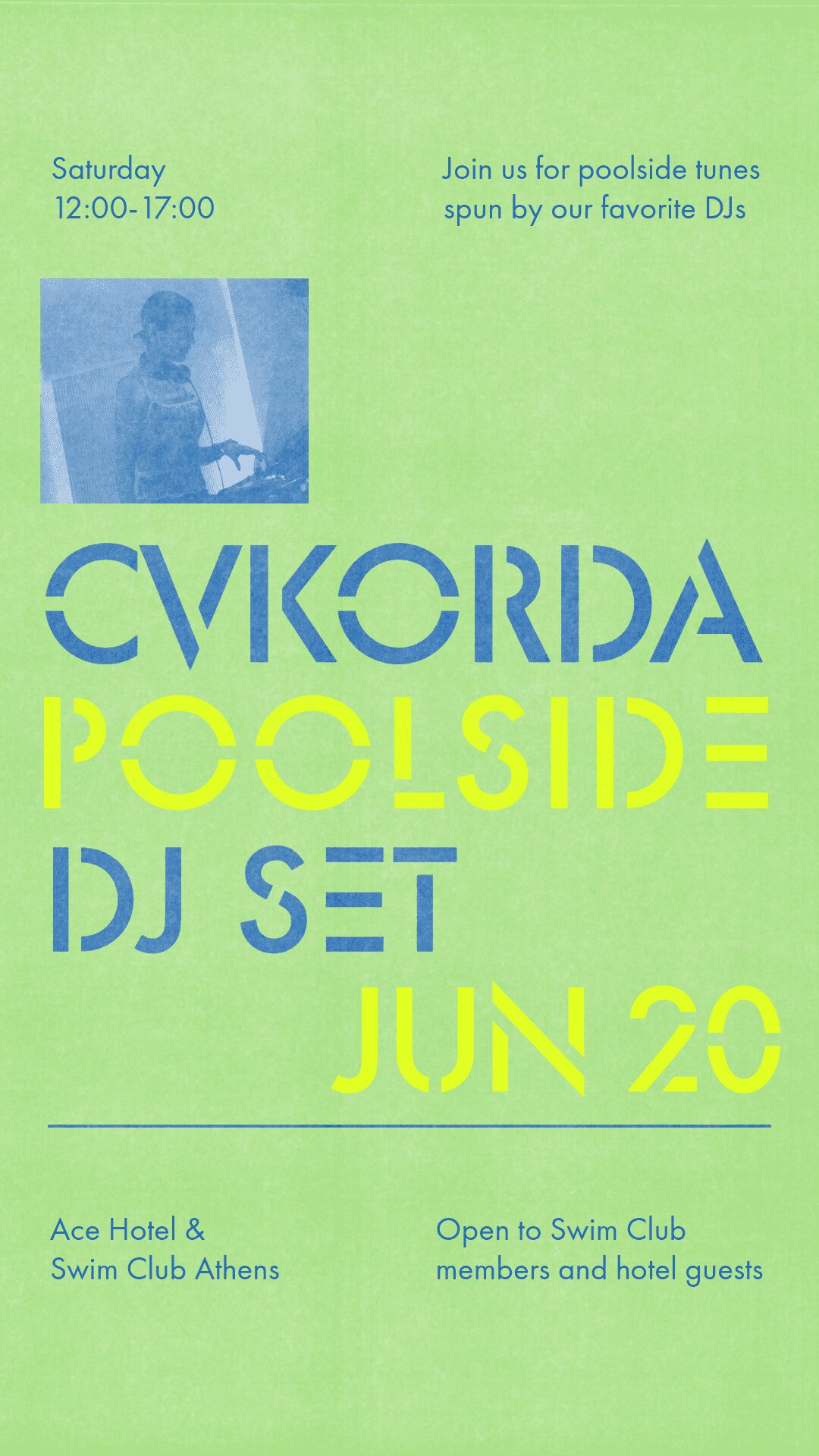 Poolside with CVKORDA