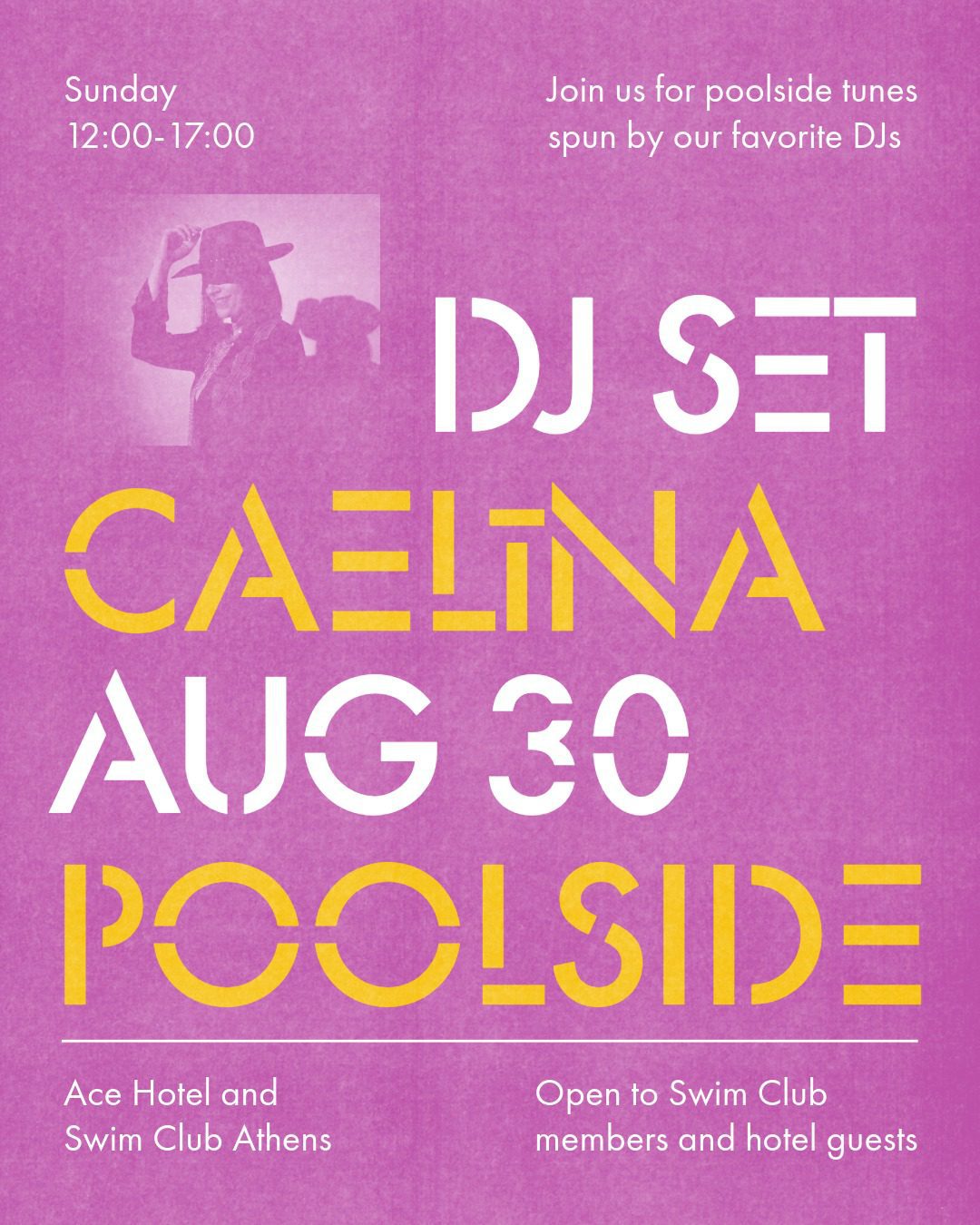 Poolside with Caelīna