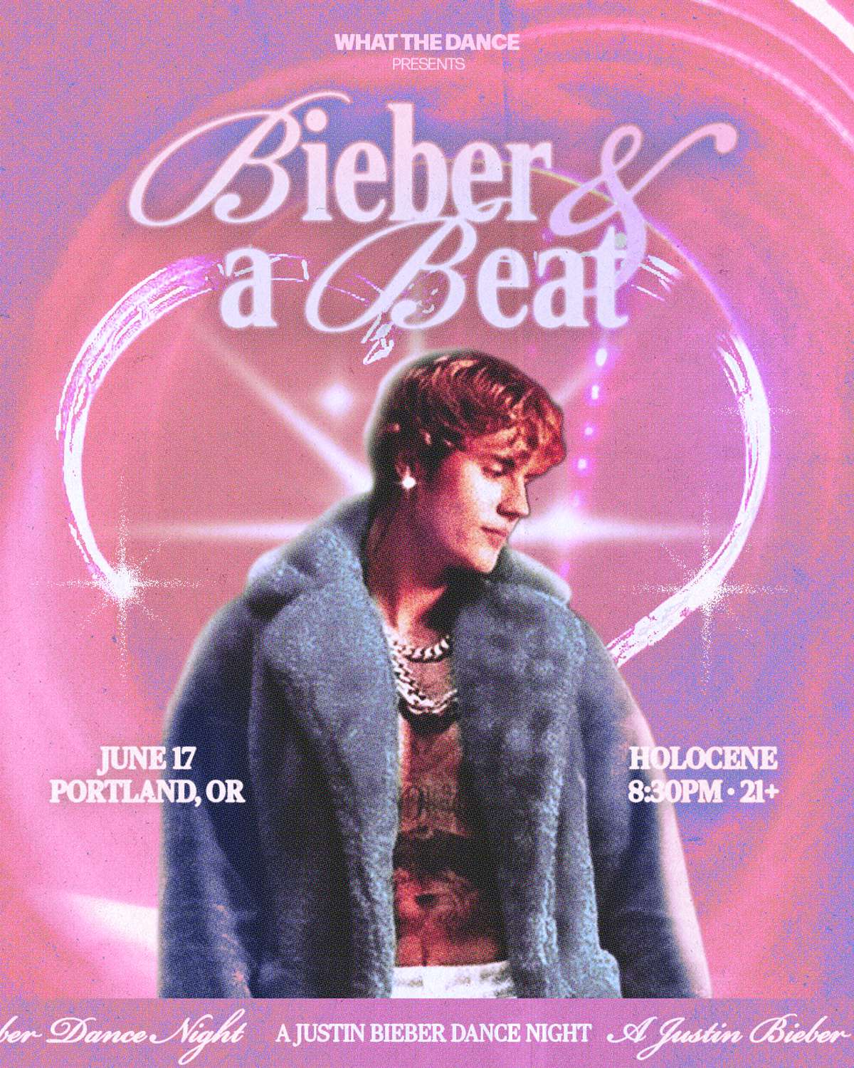 Bieber And A Beat: A Justin Bieber Night – 21+