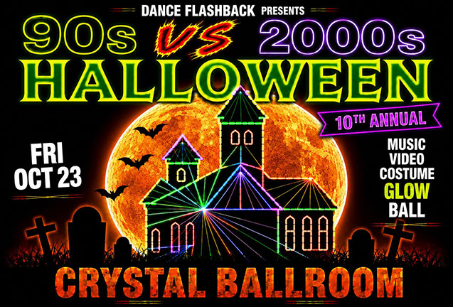 90s vs 2000s Halloween Costume Glow Ball