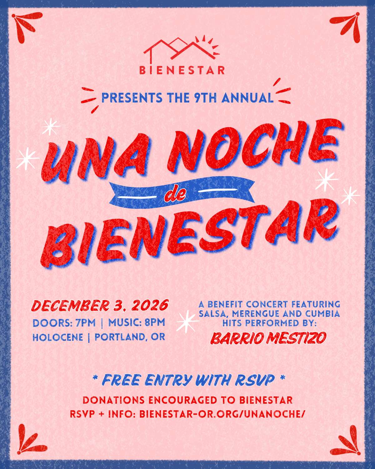 Una Noche De Bienestar ft. Barrio Mestizo – 21+
