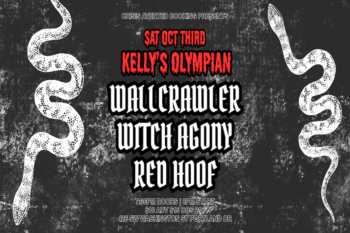 Wallcrawler, Witch Agony, Red Hoof