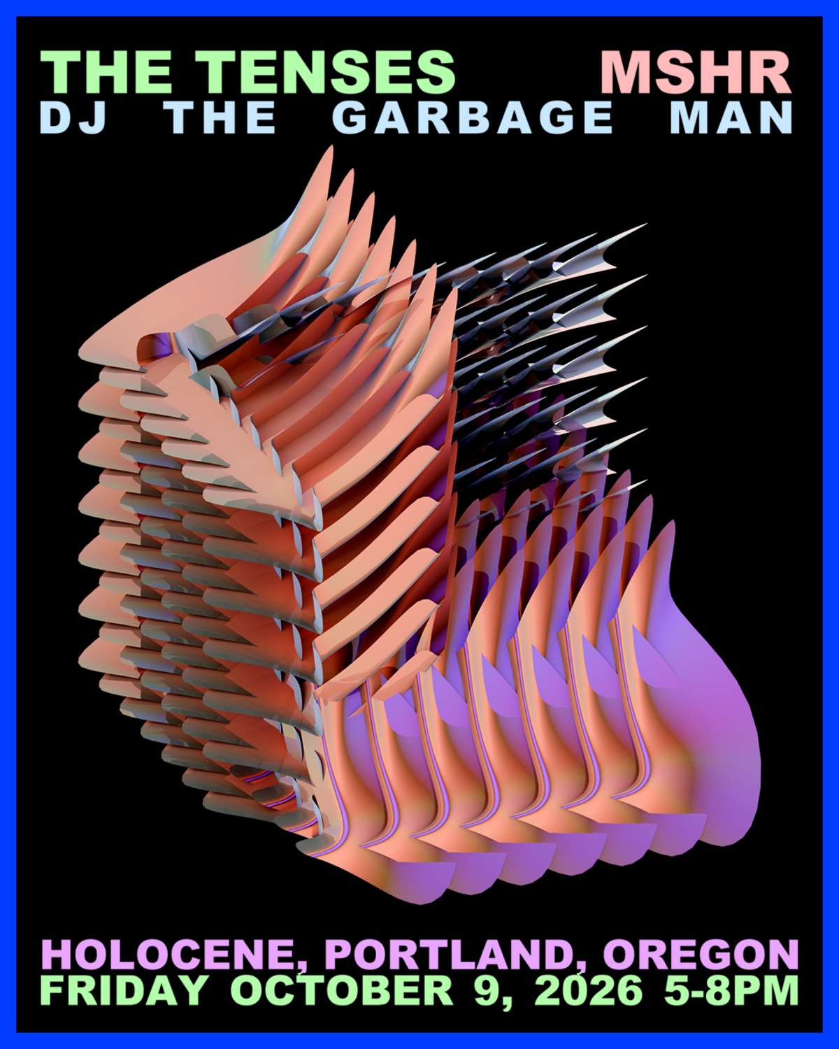 MSHR, The Tenses, DJ The Garbage Man – EARLY SHOW! – 21+