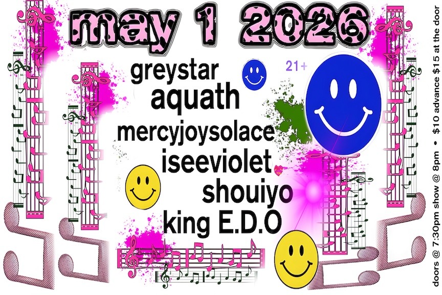 Greystar, Aquath, Mercyjoysolace, Iseeviolet, Shouiyo, King E.D.O