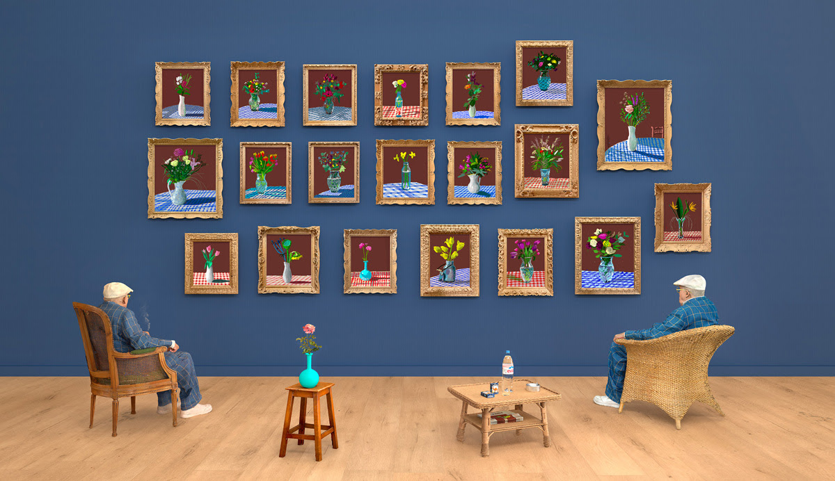 WonderLab: Petals & Postcards // A David Hockney-Inspired Family Art Workshop