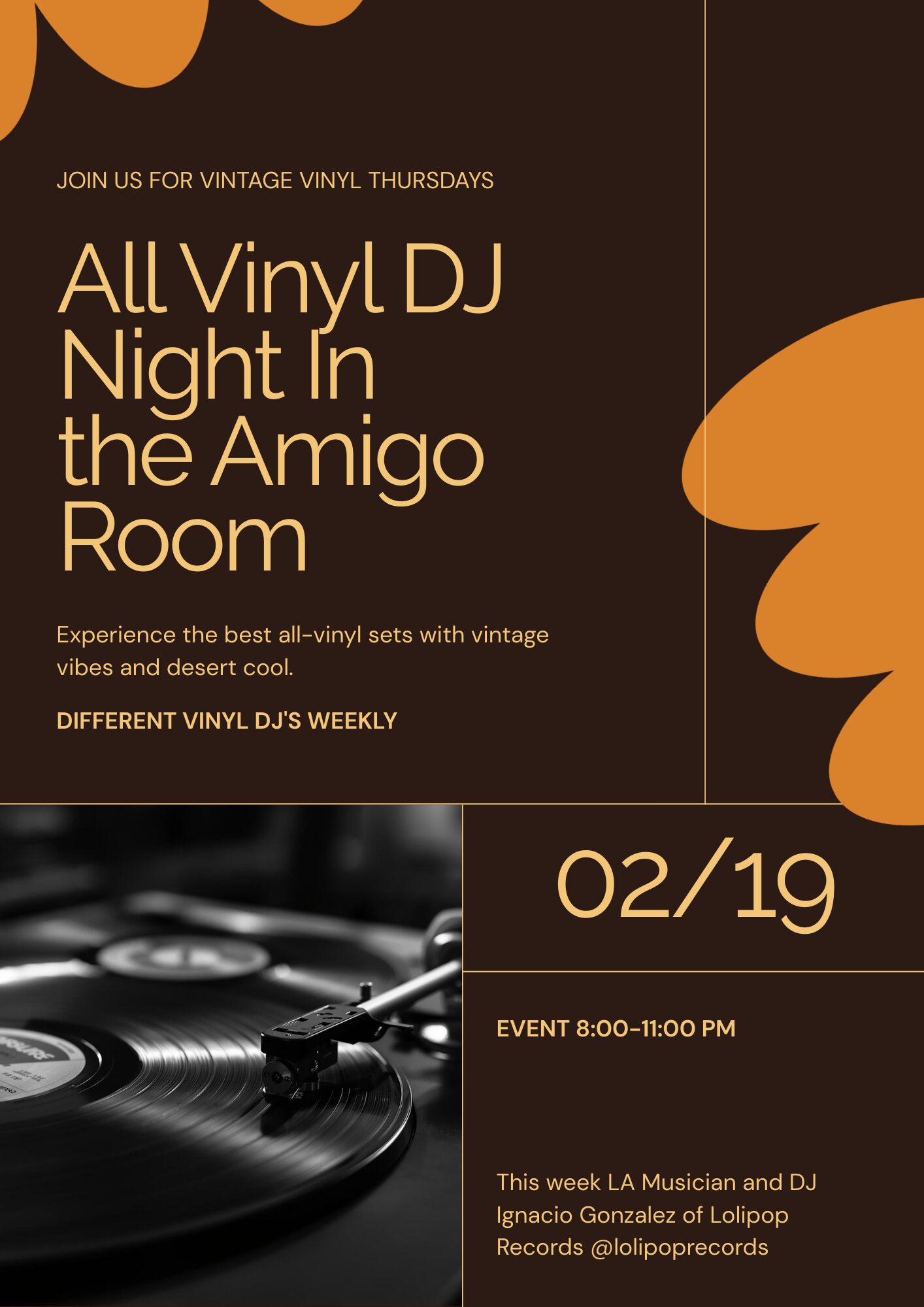 Vintage Vinyl Thursdays