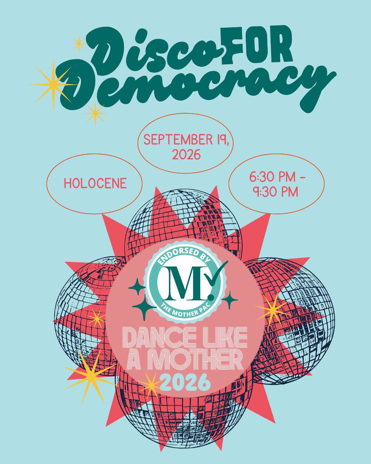 Dance Like A Mother: Disco for Democracy – (Early event) – 21+